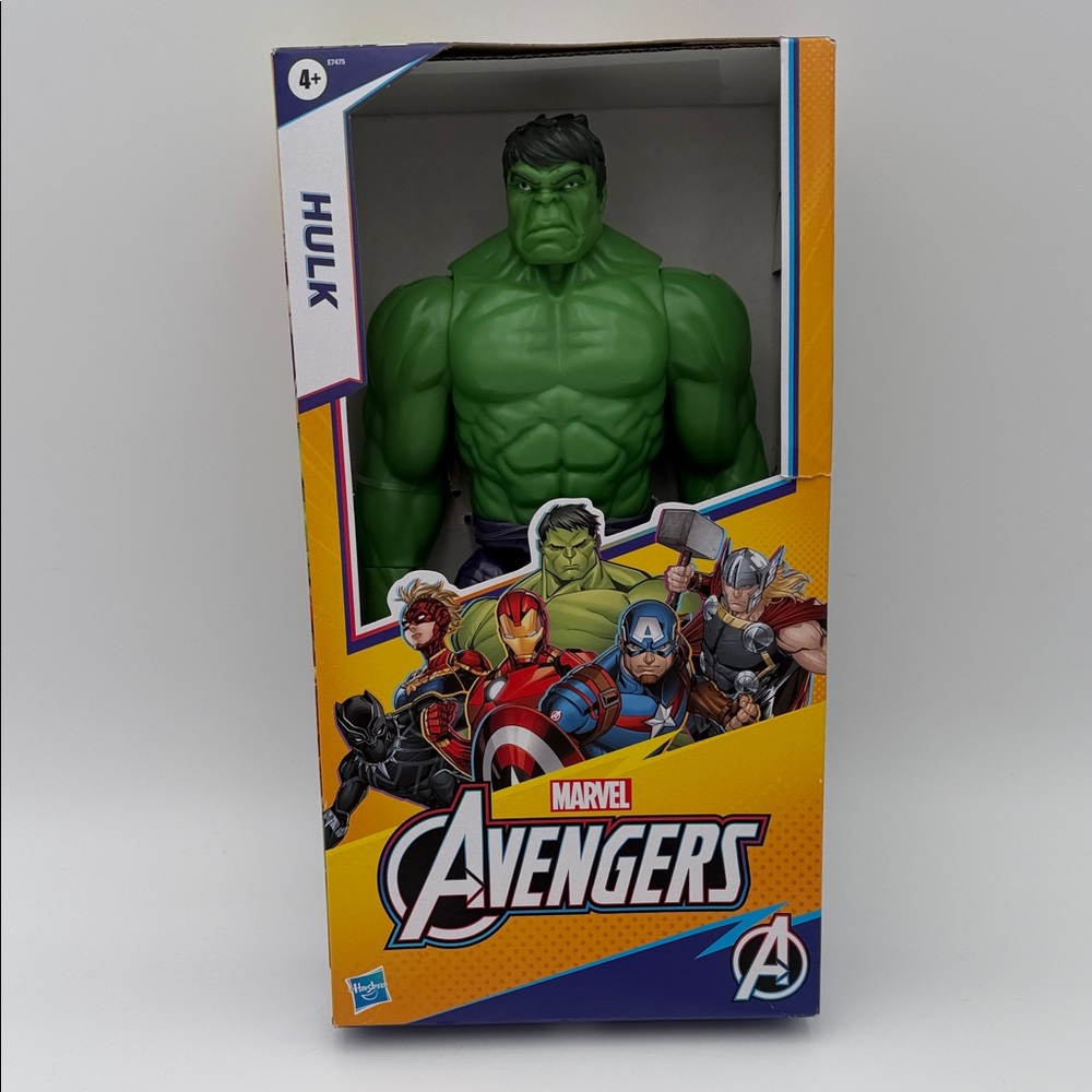 Avengers Marvel Titan Hero Series Blast Gear Deluxe Hulk Action Figure